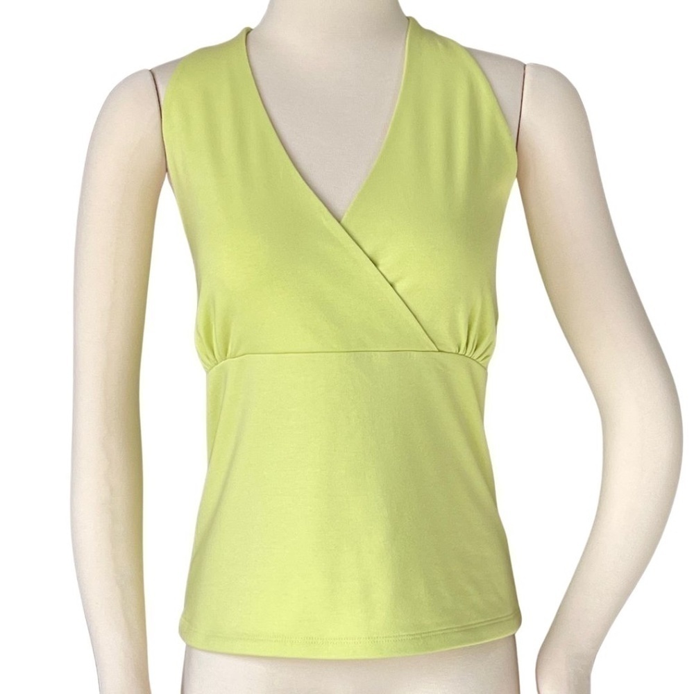 Liz Claiborne Lime Green Halter Top Size Large NWT - Picture 5 of 8